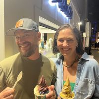 We both loved our choices: Amazon bowl and Tropical Bliss. These are smalls by the way!   at Banan - Waikiki in Honolulu