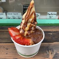 Banan Bowl with Dark Fantasy toppings  at Banan - Waikiki in Honolulu