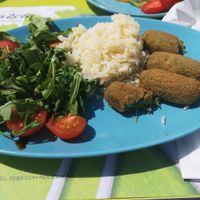 Spinach Croguettes at Vagas Bar in Matosinhos