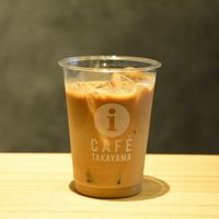 Soy milk latte at i-cafe in Takayama