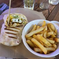 Tofu wrap   at Ezitis Migla - Aldaru in Riga