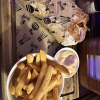 Tofu and bean burrito  at Ezitis Migla - Aldaru in Riga