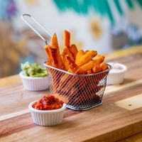 Sweet Potato Fries at Mexigo in Southampton