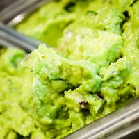 Freshly prepared guacamole at Mexigo in Southampton