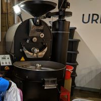 Massive coffee roaster 😍☕ ... They roast weekly. at Urbanity in Dublin
