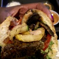 Rising Sun Gatsby with Beyond Meat at Zunzi's in Atlanta