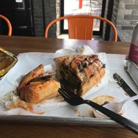 Rise and Shine with Zucchini, Onions, Green, Red, & Yellow Peppers with Sauce at Zunzi's in Atlanta