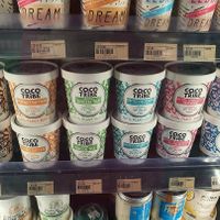 Plant based ice cream at Little Farms - Guoco Tower in Central Singapore