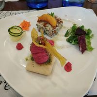 3 starters (weekend menu)  at Amaranta in Girona