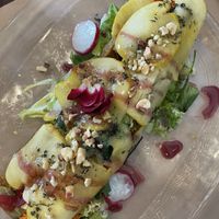 Seitan involtini  at Amaranta in Girona