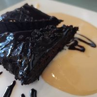 Pastís de xocolata de l'Amaranta at Amaranta in Girona