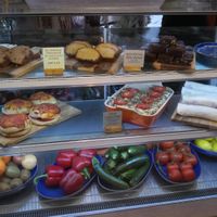 Vitrine at Velo Cafe in Interlaken