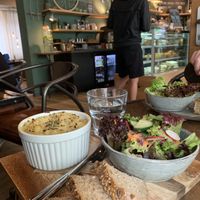 Veg lunch option at Velo Cafe in Interlaken