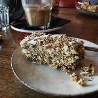 Vegan Matcha bar at Velo Cafe in Interlaken