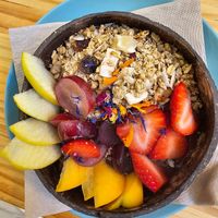 Acai Bowl at Ideas Peregrinas in Tui