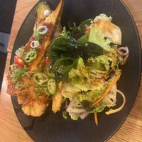 Crispy eggplant   at Silk in Split