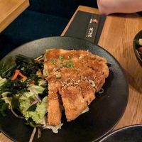 Crispy aubergine at Silk in Split