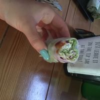 Fresh spring rolls  at Silk in Split