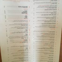 Menu at Silk in Split