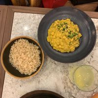 Chickpea curry at The Green Affair - Saldanha in Lisbon