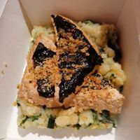 Tofu a lagareiro  at The Green Affair - Saldanha in Lisbon