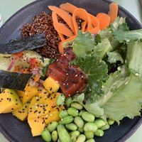 Poke bowl at The Green Affair - Saldanha in Lisbon