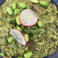 Risotto at The Green Affair - Saldanha in Lisbon