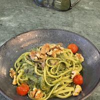 L’iguane with pesto at The Green Affair - Saldanha in Lisbon