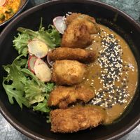 Katsu Curry never disappoints . at The Green Affair - Saldanha in Lisbon