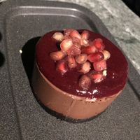 A chocolate torte at The Green Affair - Saldanha in Lisbon