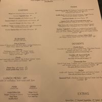 Menu   at The Green Affair - Saldanha in Lisbon