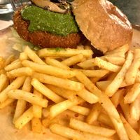 Burger  at The Green Affair - Saldanha in Lisbon