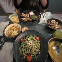 The steak was so bad. Everything else was so good😄  at The Green Affair - Saldanha in Lisbon