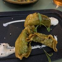 Vegane Gyosas  at The Green Affair - Saldanha in Lisbon