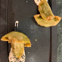 Gyosas  at The Green Affair - Saldanha in Lisbon