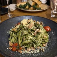Pesto linguine  at The Green Affair - Saldanha in Lisbon