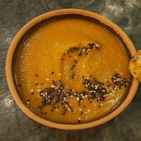 Deliciosa sopa de verduras. Con sabor y consistente #Veganuary at The Green Affair - Saldanha in Lisbon