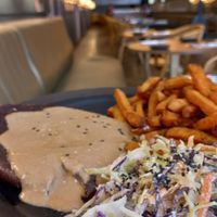 Seitan Steak at The Green Affair - Saldanha in Lisbon