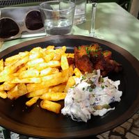 Seitan Ribs at The Green Affair - Saldanha in Lisbon