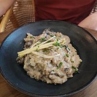 Risotto at The Green Affair - Saldanha in Lisbon