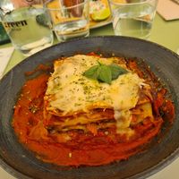 Lasagne vegetal at The Green Affair - Saldanha in Lisbon