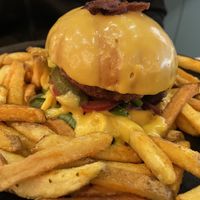 Burger  at The Green Affair - Saldanha in Lisbon