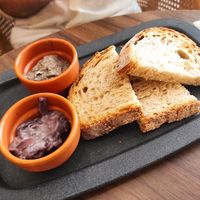 Mushroom pate at The Green Affair - Saldanha in Lisbon