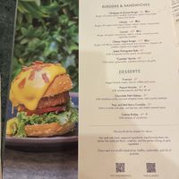 Menu 2/2  at The Green Affair - Saldanha in Lisbon