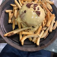 Cheesy Vegan Burgerr  at The Green Affair - Saldanha in Lisbon