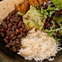 Bowl with beans! Very good at The Green Affair - Saldanha in Lisbon