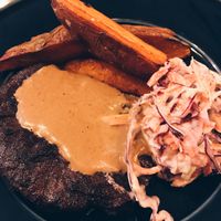 Seitan “steak” at The Green Affair - Saldanha in Lisbon