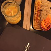 Hummus at The Green Affair - Saldanha in Lisbon