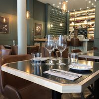 The interior is so chic at The Green Affair - Saldanha in Lisbon