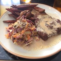 Bife de seitan at The Green Affair - Saldanha in Lisbon